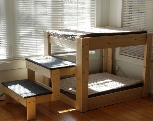 Dog Bed The ORIGINAL!! Elevated Bunk Platform The Kirra Large Dog Bunk Bed for Your Dog Bed--Unfinished Furniture