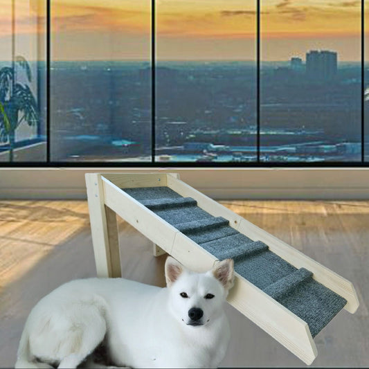 Wood Dog Ramp Furniture (Pets)