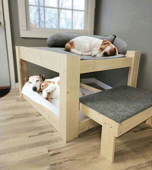 "Juno" Small Dog Bunk Bed