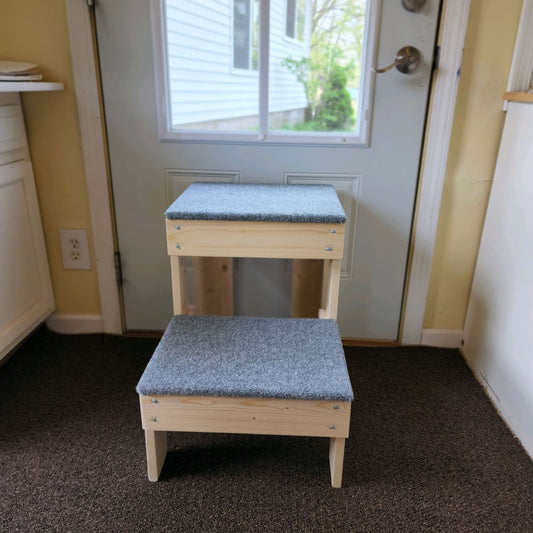 Wood Dog Steps