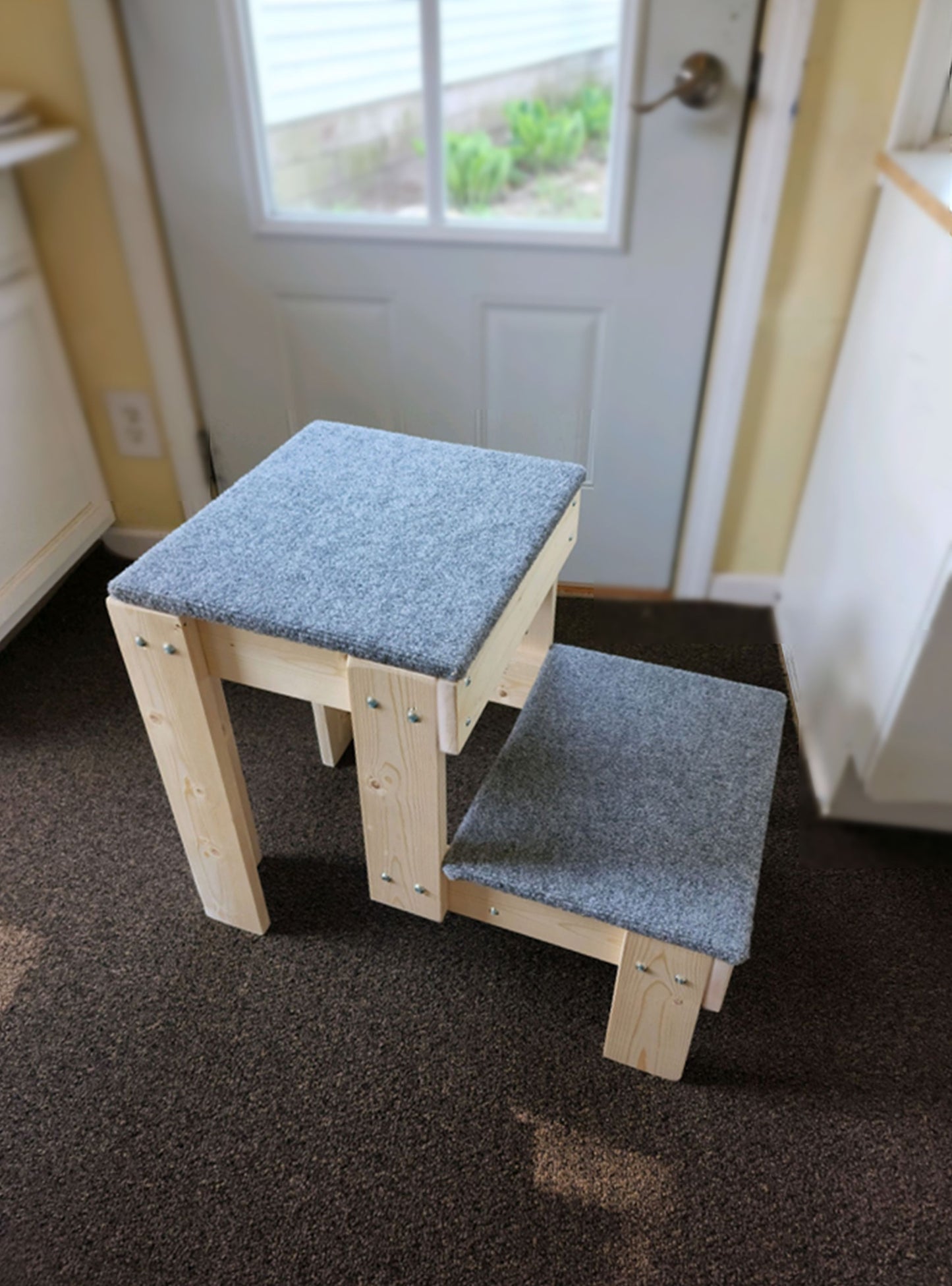 Wood Dog Steps